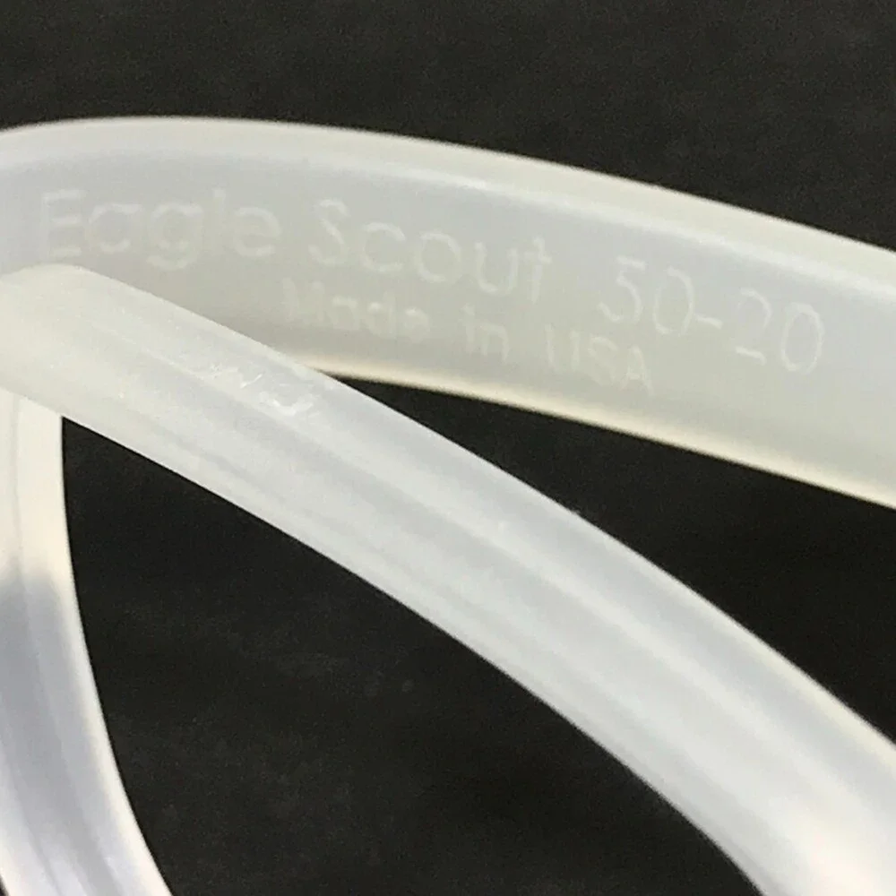 Solo Bambini Eyeglasses Frames Eagle Scout Clear Rubberized 50-20-125